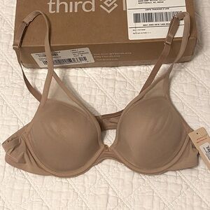 ThirdLove Tan T-Shirt Bra with Underwire Support